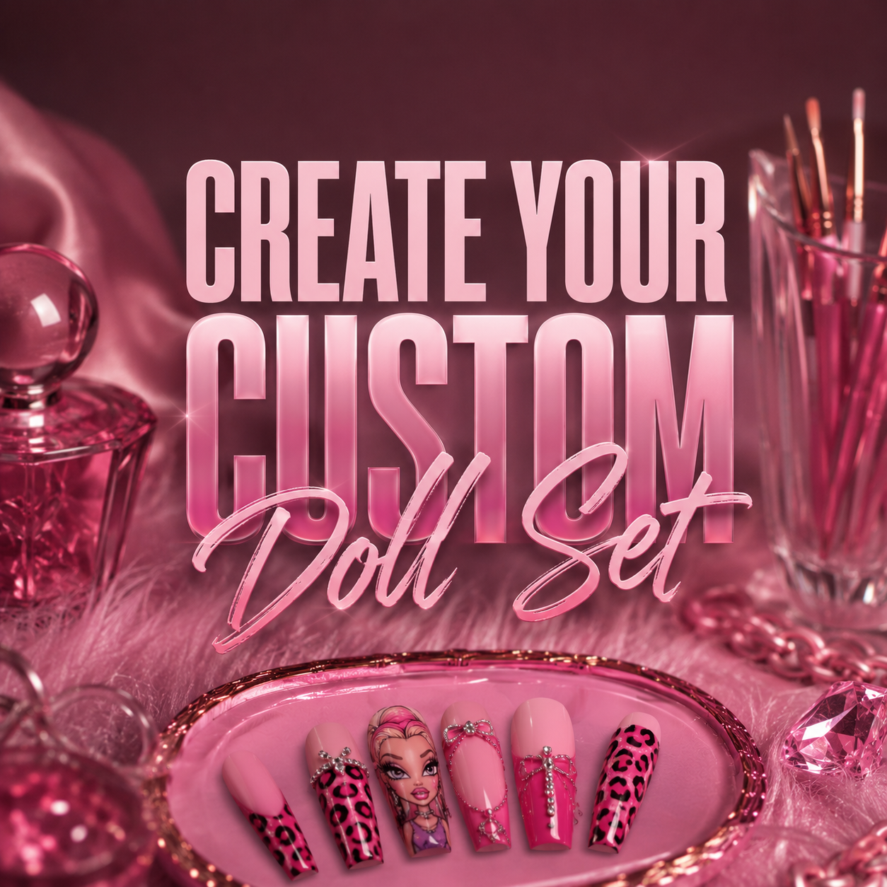 Create Your Custom Doll Set.